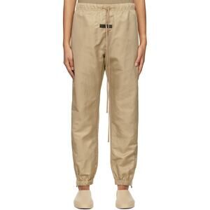 Fear of God Essentials Tan Nylon Track Pants - XS